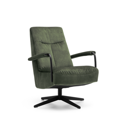 Draaifauteuil C-104 Groen Stof