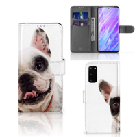 Samsung Galaxy S20 | Telefoonhoesje | Met pasjeshouder | Franse Bulldog - thumbnail