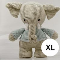 Amigurumi pakket Ray olifant Basis XL - thumbnail