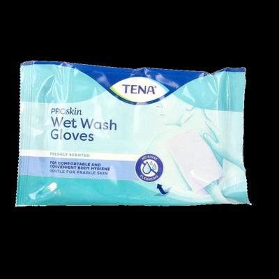 TENA Wet Wash Glove Freshly Scented TENA Wet Wash Glove Freshly Scented
