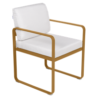 Fermob Bellevie dining armchair tuinstoel Gingerbread - Off-White - thumbnail