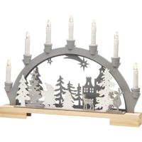 Konstsmide 3260-320 Kerstboog Bos Warmwit LED Grijs - thumbnail