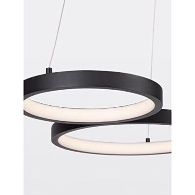 Lyora Moderne hanglampMagnus zwart 55cm - 9248115