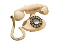 GPO GPOPRLPBCR Pearl Classic Desk Telephone Push Button Cream - thumbnail