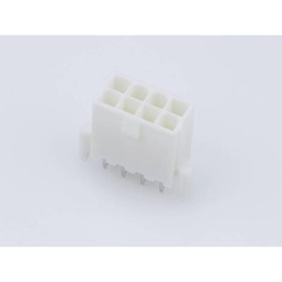 Molex 39299089 Female header, inbouw (standaard) Totaal aantal polen: 8 Rastermaat: 4.20 mm Inhoud: 1 stuk(s) Tray