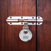 Discusloten met sleutels 2 pcs Zilver 7 x 2,3 x 7 cm - thumbnail