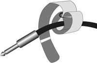 Adam Hall Kabelbinder 20x200mm blauw - thumbnail