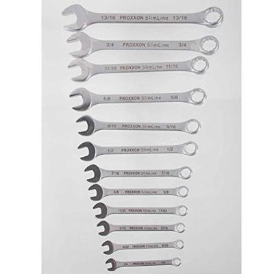 PROXXON ring-steeksleutel set "slimline" ring spanner set zoll 12-tlg. - thumbnail