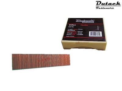 Dutack stift 0,60 cu 12 mm doos 10 duizend (pin) - 5116005 Dutack stift 0,60 cu 12 mm doos 10 duizend (pin) - 5116005