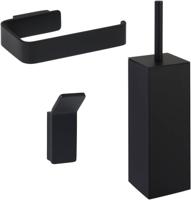 Ben Torgetto toilet accessoires 3-delig mat zwart - thumbnail