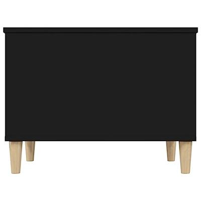 Salontafel 60x44,5x45 cm bewerkt hout zwart