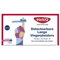 Heltiq Detecteerbare Lange Vingerpleisters Pe 180x20mm - thumbnail