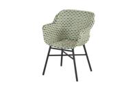 Hartman Tuinstoel 'Delphine' Wicker, kleur Groen - thumbnail