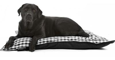 Lex&MaxCarlosLosseHoesVoorHondenkussenRechthoek100x70cmZwart