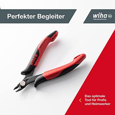 Wiha Z 40 1 03 128mm 26813 Elektronica en fijnmechanica Zijkniptang Zonder facet 128 mm - thumbnail