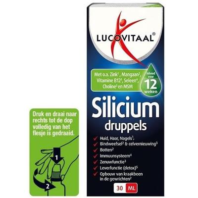 Lucovitaal Silicium Druppels