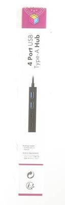 ICY BOX HUB1426-U3 interface hub USB 3.0 (3.1 Gen 1) Type-A 5000 Mbit/s Zwart - thumbnail
