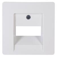 Kopp HK05 inzetplaat voor UAE datadoos wit glanzend - thumbnail