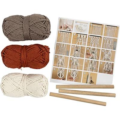 Creativ Company Hobbyset macramé, bloemenhanger, 1 doos