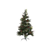 Kerstboom Home ESPRIT Rood Groen PVC Metaal 95 x 95 x 150 cm - thumbnail