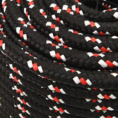 VidaXL Boot touw 12 mm 25 m polypropyleen zwart