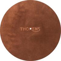 Thorens Leather turntable mat bruin/ cognac - thumbnail