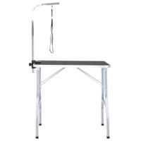 VidaXL Trimtafel voor huisdieren met 1 aanlijnoptie - thumbnail