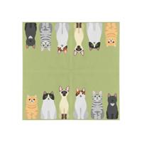 Esschert Design servetten katten 33x33cm - thumbnail