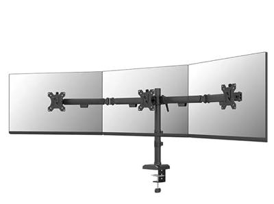 Neomounts DS60-600BL3 Monitorvoet 25,4 cm (10) - 68,6 cm (27) Zwart Staand