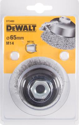 DeWalt Accessoires Komborstel slijper 65x19mm M14 - DT3480-QZ