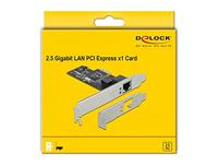 DeLOCK PCI Express x1 Kaart naar 1x 2,5 GB LAN netwerkadapter - thumbnail