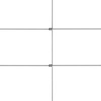 VidaXL Hek 50x1,5 m gegalvaniseerd staal zilverkleurig - thumbnail