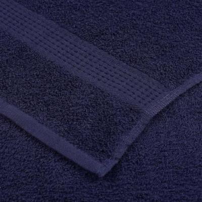 VidaXL Gastendoekjes 2 st 30x50 cm 360 g/m² 100% katoen marineblauw - thumbnail