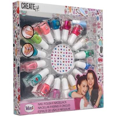 Canenco Create it! beauty nagellak set, 16st.