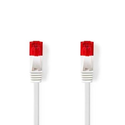 Nedis CAT6 Netwerkkabel | RJ45 Male | RJ45 Male | U/UTP | 0.50 m | Snagless | Plat | PVC | Wit | Label - CCGL85215WT05 Nedis CAT6 Netwerkkabel | RJ45 Male | RJ45 Male | U/UTP | 0.50 m | Snagless | Plat | PVC | Wit | Label - CCGL85215WT05