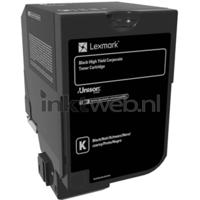 Lexmark Toner 74C2HKE Origineel Zwart 20000 bladzijden 74C2HKE - thumbnail