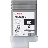 Canon Inktcartridge PFI-102 BK Origineel Zwart 0895B001 - thumbnail