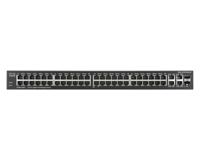 Cisco SG300-52MP-K9-EU Gigabit Ethernet (50 10/100/1000 PoE-poorten, 2 combo mini-GBIC-poorten) - thumbnail