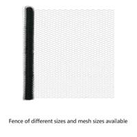 VidaXL Hexagon hek groen 1,6 x 25 m pvc - thumbnail