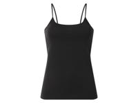 esmara Dames spaghettitop (Zwart, L (44-46)) - thumbnail