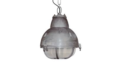 KS Verlichting Industrie verandalampNavigator 29cm antiek nikkel - 7049