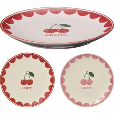 Bord kers doos a 6 Ø21xH2,5cm