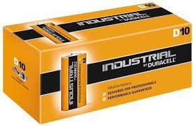 Batterij Industrial Mono D LR20-10 stuks -