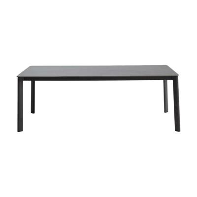 Kave Home Anafi tuintafel 220x100 cm Grafiet