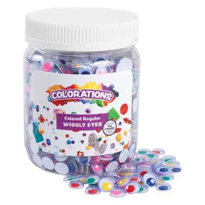 Colorations - gekleurde wiebeloogjes, 1000st.