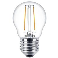 Philips LED 34776200 LED-lamp Energielabel E (A - G) E27 Kogel 2 W = 25 W Warmwit (Ø x l) 45 mm x 78 mm 1 stuk(s) - thumbnail