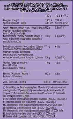 Rijstwafel snack-a-jacks chocololate chip | 8 stuks