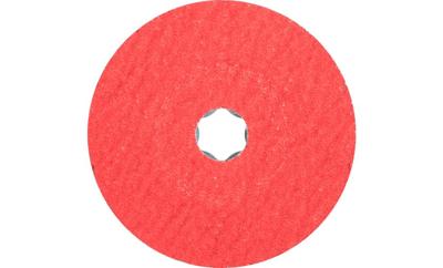 PFERD TOOLS 64193003 Combiclick keramische korrel fiberschijf Ø 115 mm Co-Cool 36 voor roestvrij staal Diameter 115 mm