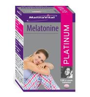 MannaVital Melatonine Platinum Smelttabletten - thumbnail