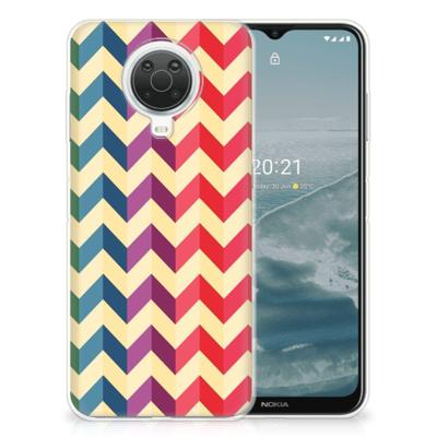 Nokia G20 | G10 | TPU bumper | Zigzag Multi Color Nokia G20 | G10 | TPU bumper | Zigzag Multi Color